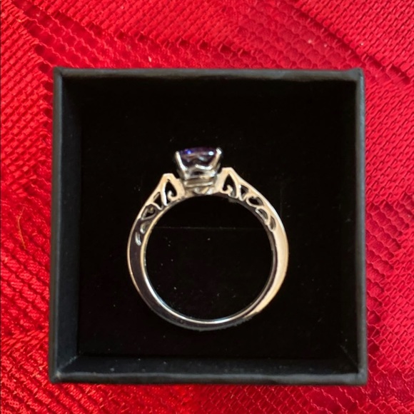 Limited!🔥HD Sapphire blue colored ring - Picture 5 of 5